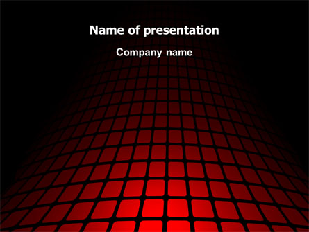 Curvature Presentation Template, Master Slide