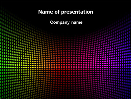 Spectrum Presentation Template, Master Slide