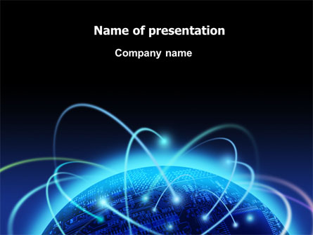 World Infosphere Presentation Template, Master Slide