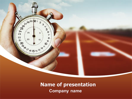 Speed Limit Presentation Template, Master Slide