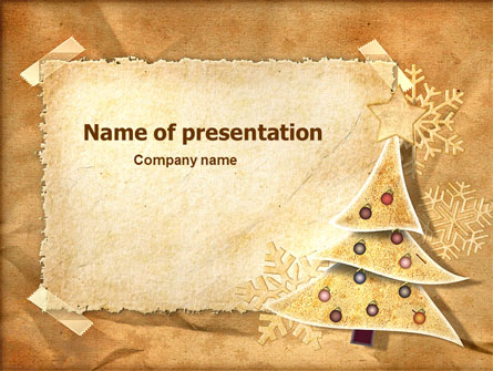 New Year Theme Presentation Template, Master Slide