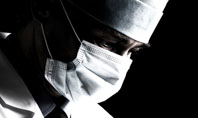 Surgery In Black And White Presentation Template