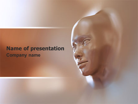 Face Skin Presentation Template, Master Slide