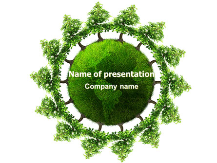 Green World Free Presentation Template, Master Slide