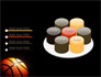 Basketball Ball on NBA Colors Floor slide 12