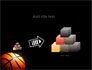 Basketball Ball on NBA Colors Floor slide 13