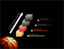 Basketball Ball on NBA Colors Floor slide 14
