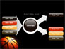 Basketball Ball on NBA Colors Floor slide 15