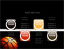 Basketball Ball on NBA Colors Floor slide 18