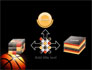 Basketball Ball on NBA Colors Floor slide 19