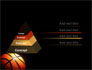 Basketball Ball on NBA Colors Floor slide 4