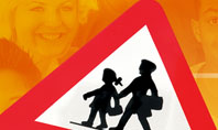 Sign Of School Crossing Presentation Template