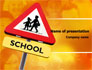 Sign Of School Crossing slide 1