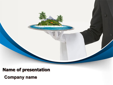Atoll Presentation Template, Master Slide