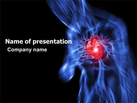 Heart Catadrome Presentation Template, Master Slide