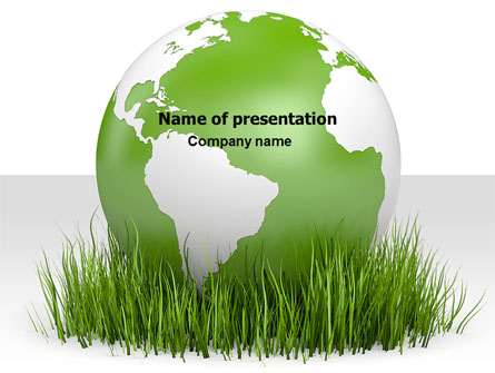 Growing World Presentation Template, Master Slide