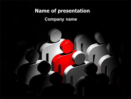 One of Many Presentation Template, Master Slide