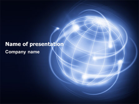 World Communication Presentation Template, Master Slide