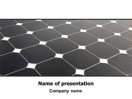 Solar Panel Presentation Template, Master Slide