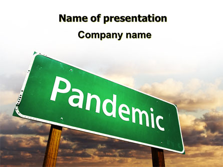 Pandemic Presentation Template, Master Slide