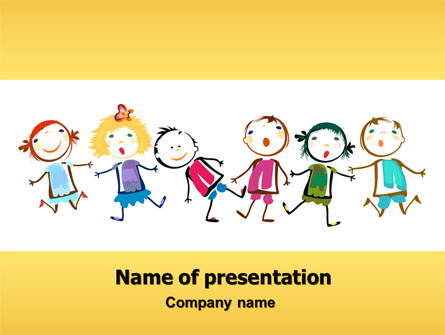 Funny Kids Presentation Template for PowerPoint and Keynote | PPT Star