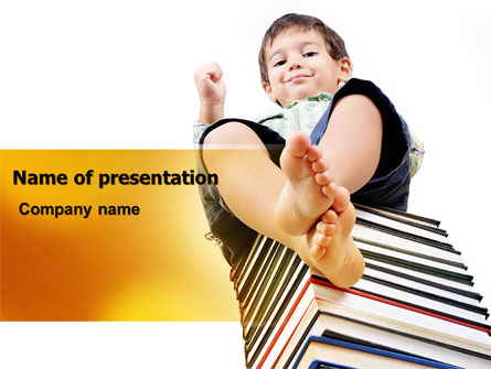 Knowledge Base Presentation Template, Master Slide