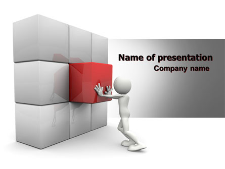 Fitting the Part Presentation Template, Master Slide