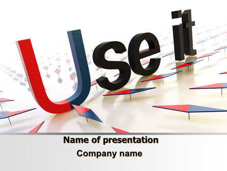 Use It Presentation Template, Master Slide