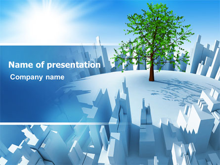 Industrialization and Nature Presentation Template, Master Slide