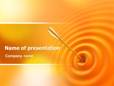 Reaching the Target Presentation Template, Master Slide