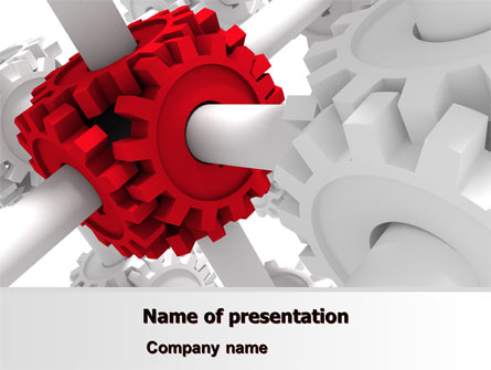 Connecting Point Presentation Template, Master Slide