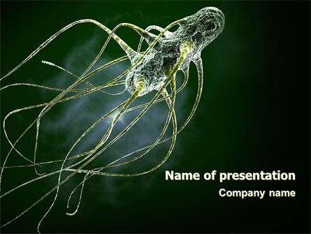 Microflora Presentation Template, Master Slide