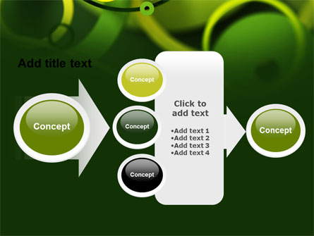 Abstract Green Circles Presentation Template for PowerPoint and Keynote ...