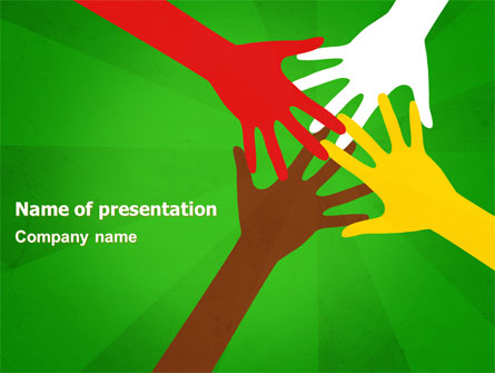 Racial Unity Presentation Template, Master Slide