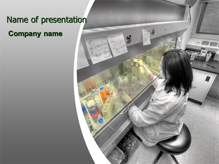 Laboratory Tests Presentation Template, Master Slide