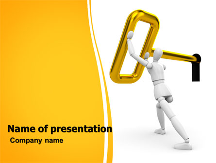Turning Key Presentation Template, Master Slide
