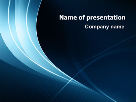 Midnight Blue Theme Presentation Template for PowerPoint and Keynote ...
