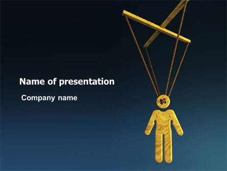 Marionette Presentation Template, Master Slide