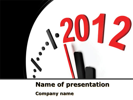 Time of 2012 Presentation Template, Master Slide