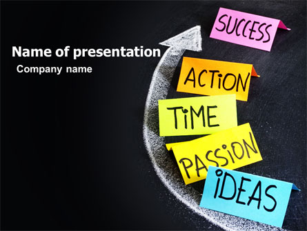 From Ideas to Success Presentation Template, Master Slide