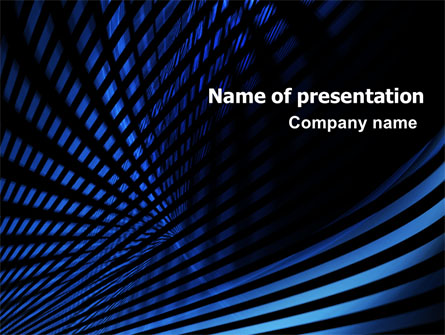 Intersecting Lines Presentation Template, Master Slide