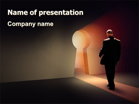 Finding Way Out Presentation Template, Master Slide