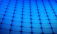 Blue Grid Surface Presentation Template