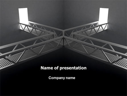 Two Ways Presentation Template, Master Slide