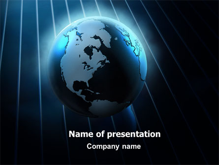 World Spotlight Presentation Template, Master Slide