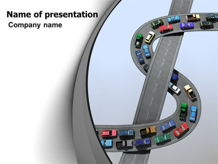 Transportation Of Money Presentation Template, Master Slide