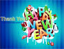 New Year Card Free slide 20