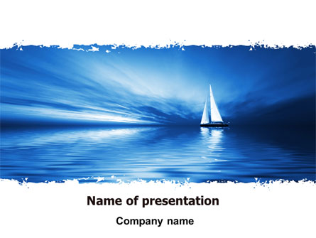 Blue Ocean Presentation Template, Master Slide