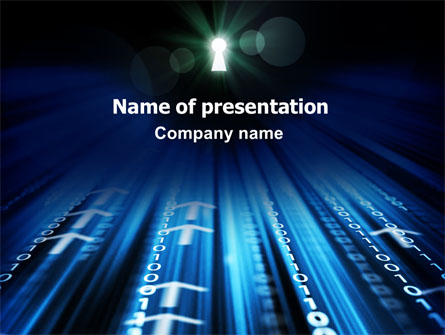 Internet Targeting Presentation Template, Master Slide