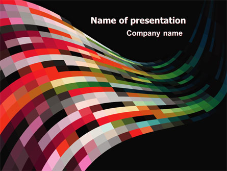 Palette Wave Presentation Template, Master Slide